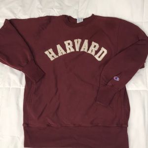 VINTAGE Harvard crew neck